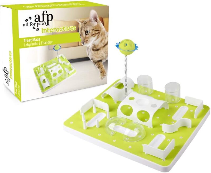 Interactive Cat Treat Maze